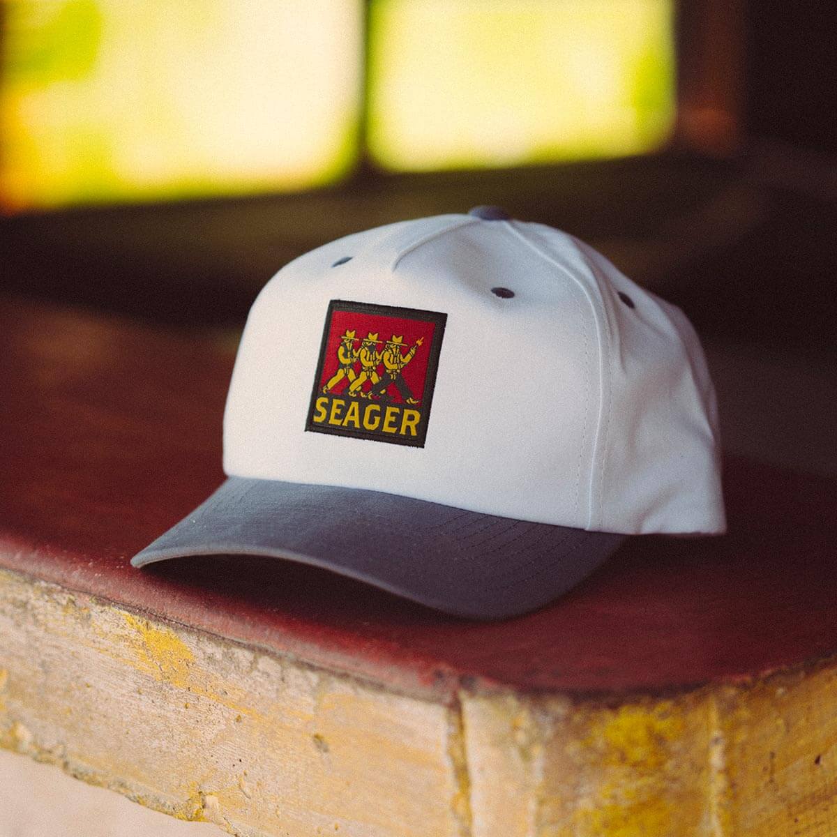 Seager Finger Guns Snapback WHITE / TEAL