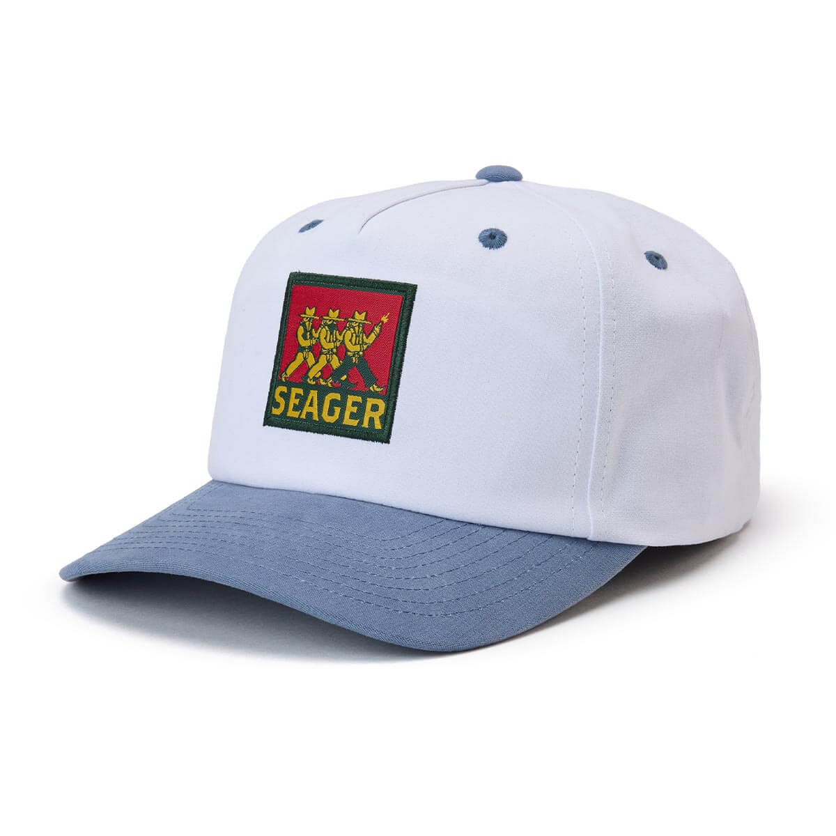 Seager Finger Guns Snapback WHITE / TEAL