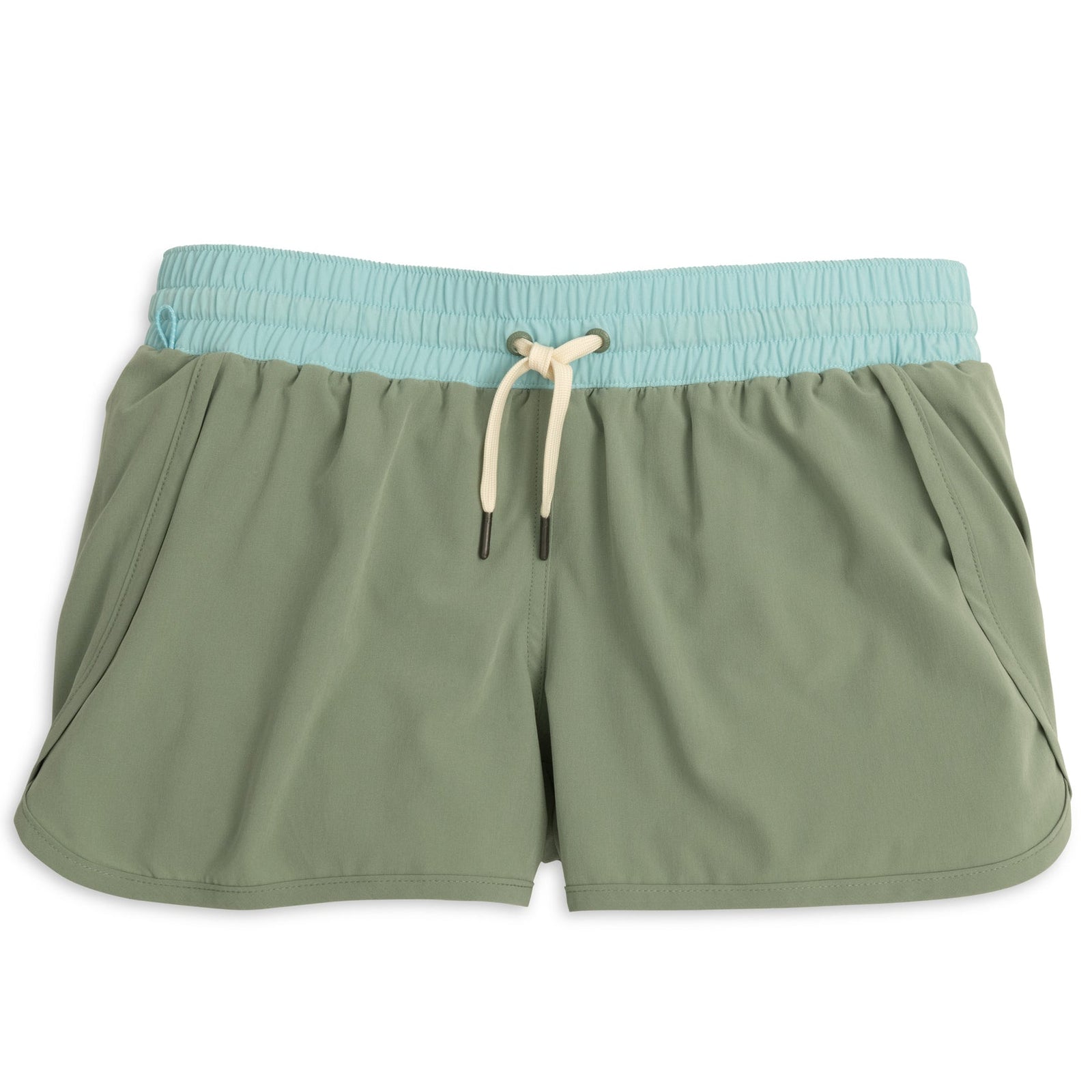 Fish Hippie W Shaker Shorts SAGE/ BLUE TOPAZ