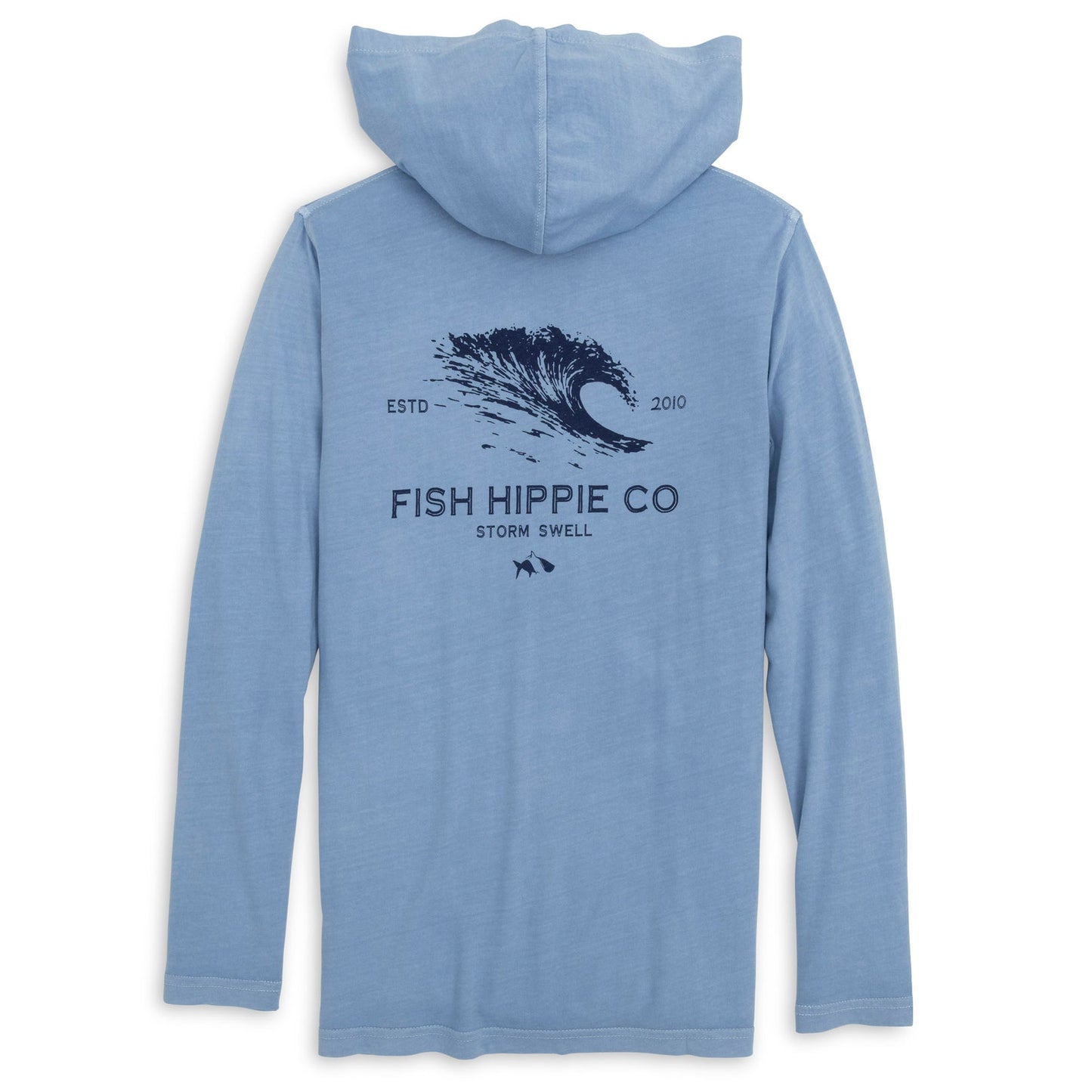 Fish Hippie Youth Graphic Storm Swell Hooded Tee SAILOR