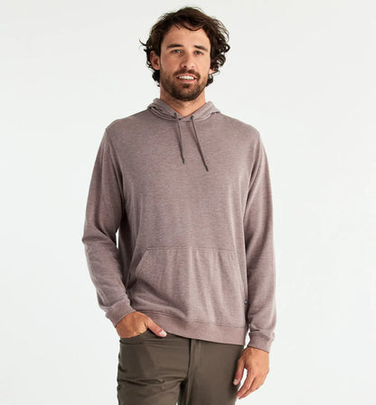 Free Fly M Bamboo LW Fleece Hoodie HEATHER GRAY