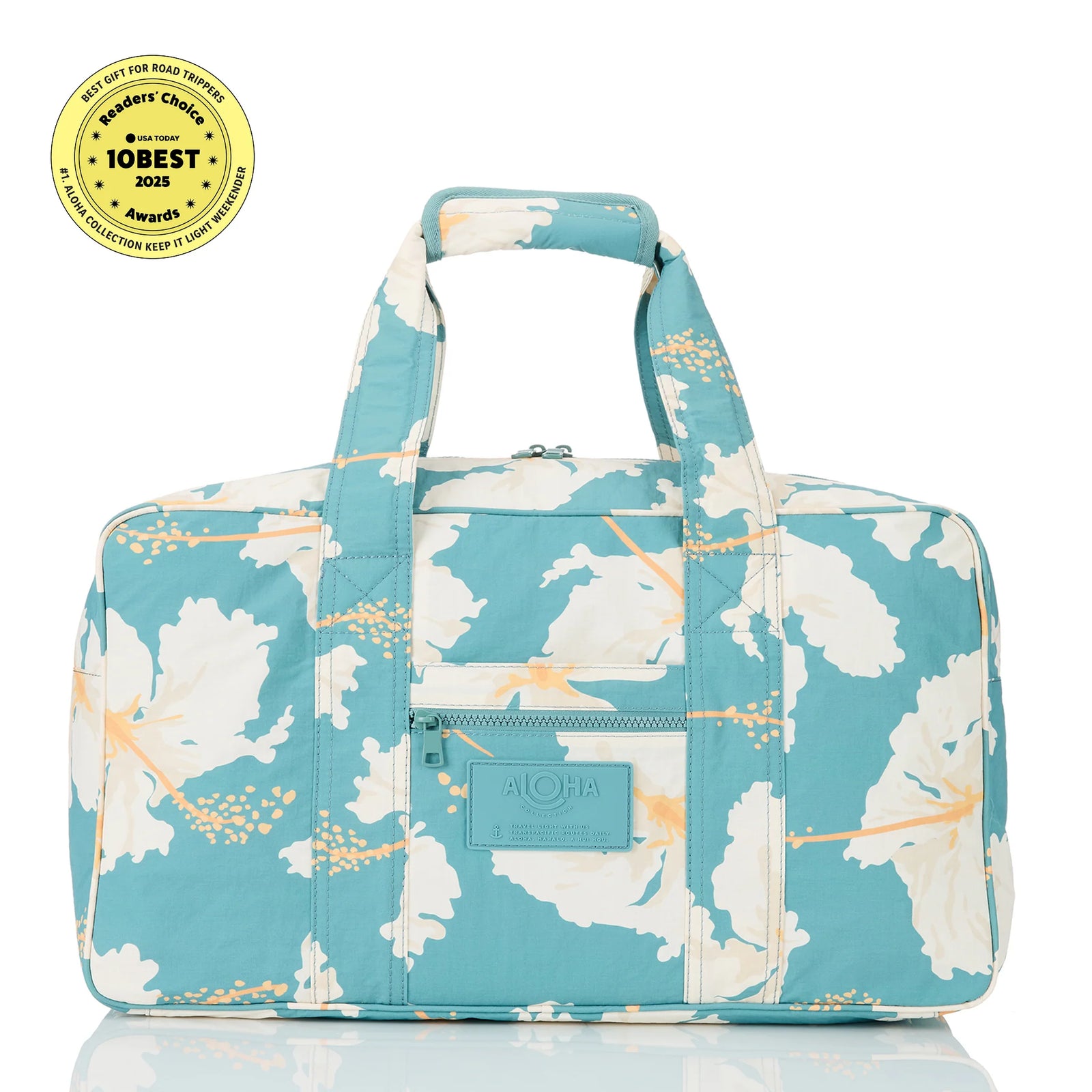 ALOHA Collection Taha'a Keep It Light Weekender Duffle Bag TIDE