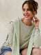 Tasc W All Day LS Stripe T-Shirt AGAVE HEATHER / SANCTUARY