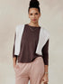 Tasc W All Day LS T-Shirt MOCHA HEATHER
