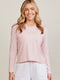 Tasc W Boardwalk Stripe Pocket Hoodie PINK GRAPEFRUIT HEATHER WHTE