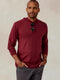 Tasc M Carrollton Hoodie BRICK HEATHER