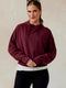 Tasc W Studio Fleece Hoodie WINEBERRY