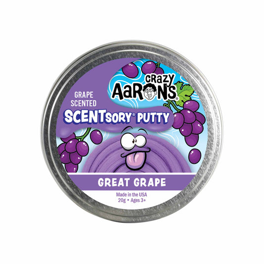 Crazy Aaron's SCENTsory Putty GREAT GRAPE