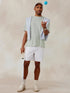 Tasc M SS Vital MicroAir Mesh Tee AGAVE HEATHER