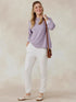 Tasc W Clubhouse Sweatshirt EVENING HEATHER