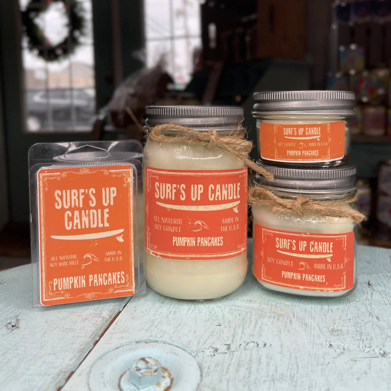 Surf's Up 16 oz Candle PUMPKIN PANCAKES