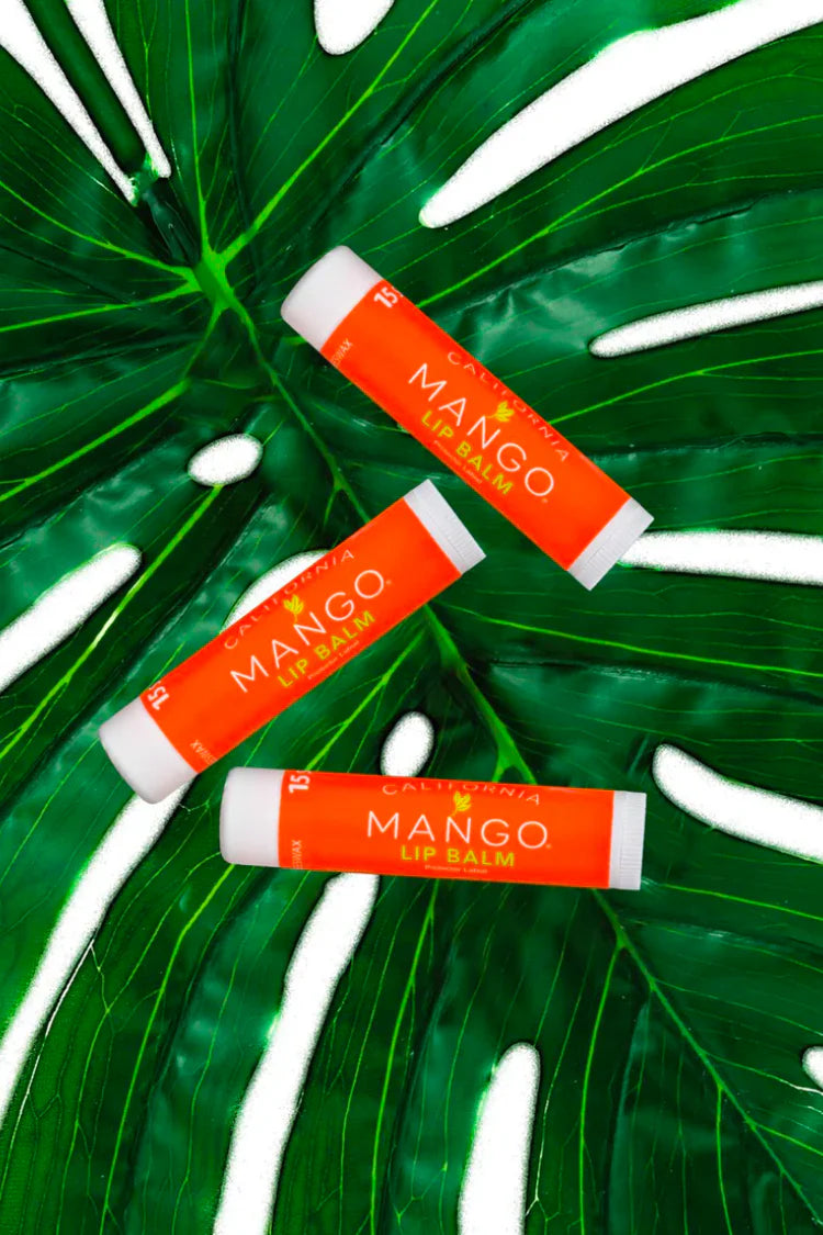 California Mango Lip Balm 3 Pack