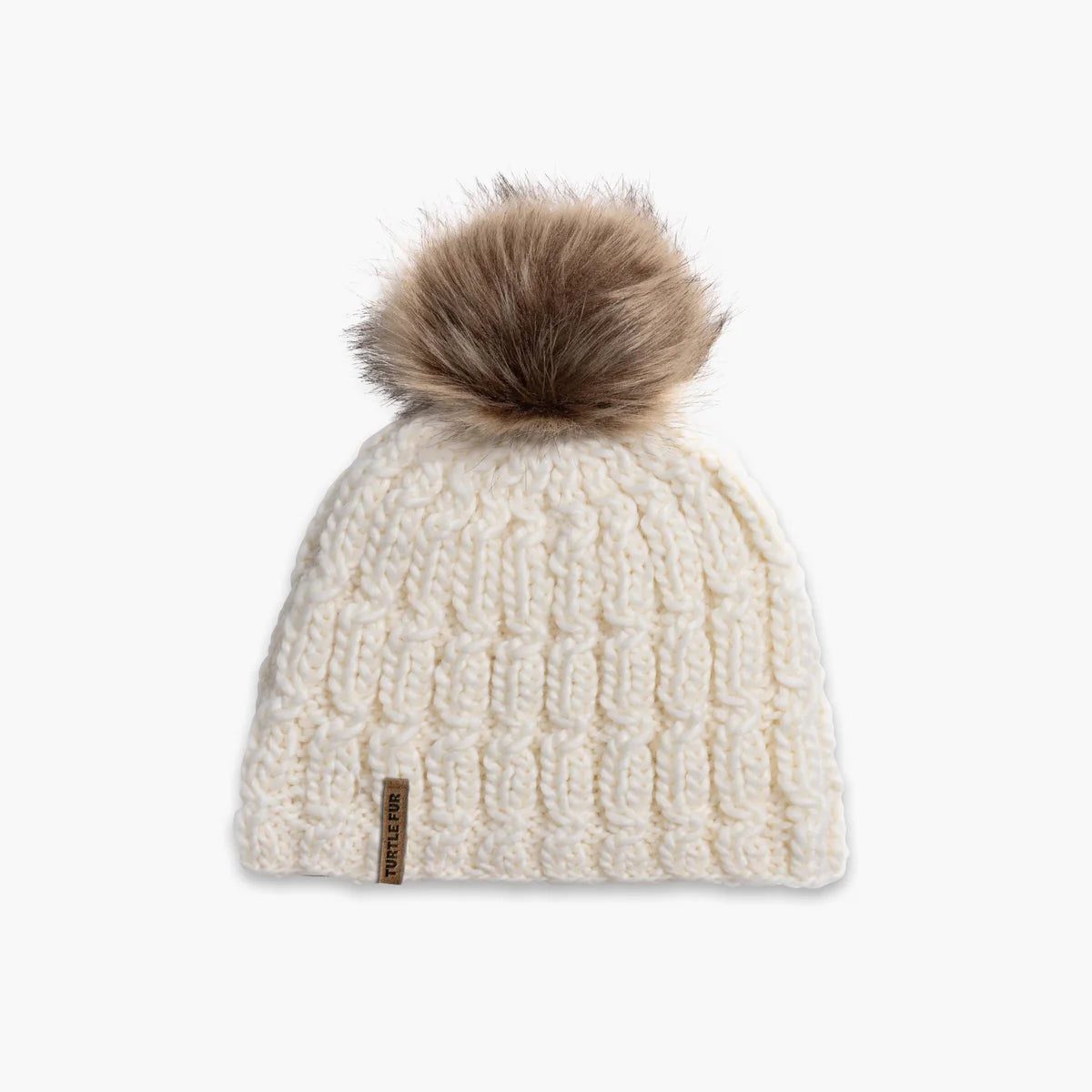 Turtle Fur W Fifi Beanie WHITE