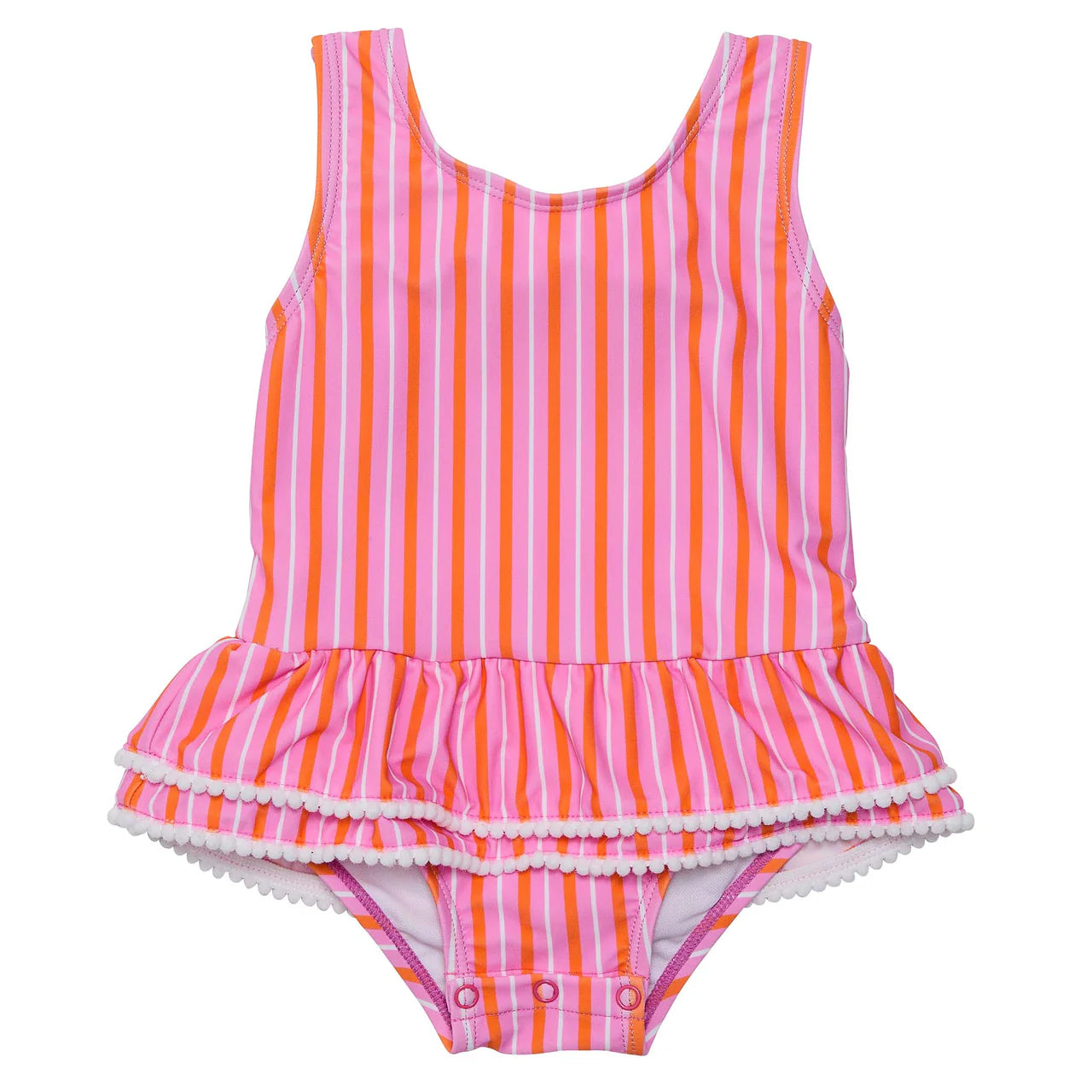 Snapperrock Baby Stripy Sunset Skirt PINK