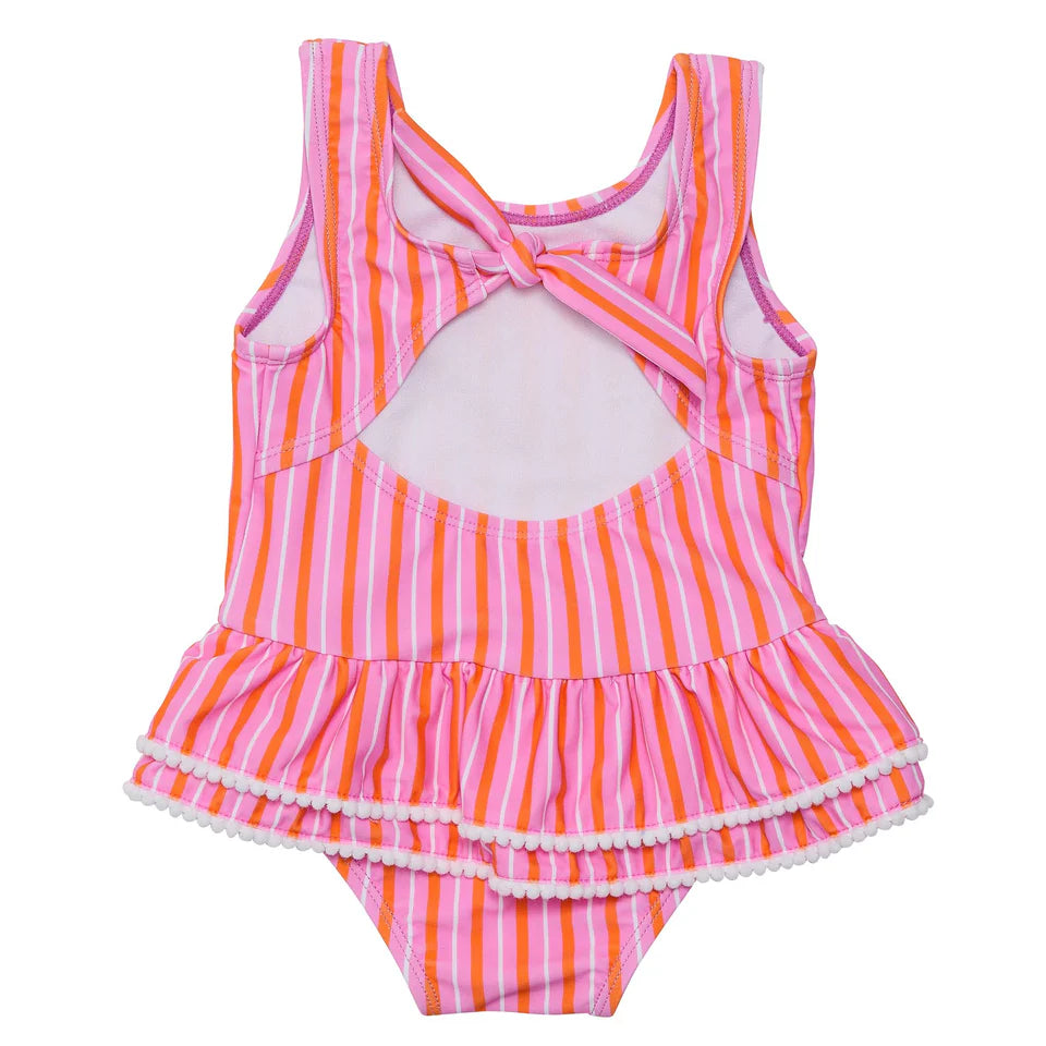 Snapperrock Baby Stripy Sunset Skirt PINK