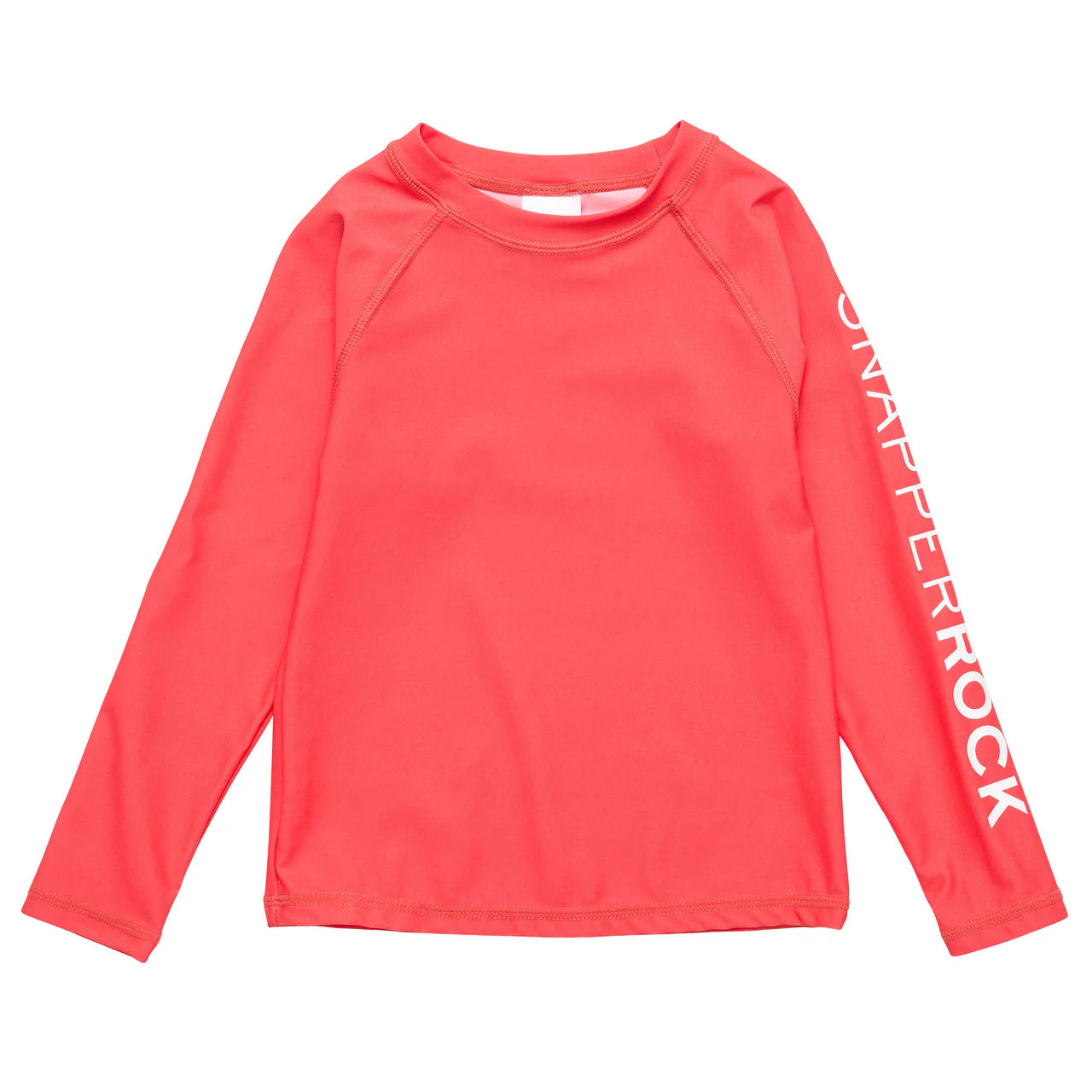 Snapperrock Kids LS Watermelon Rash Top RED