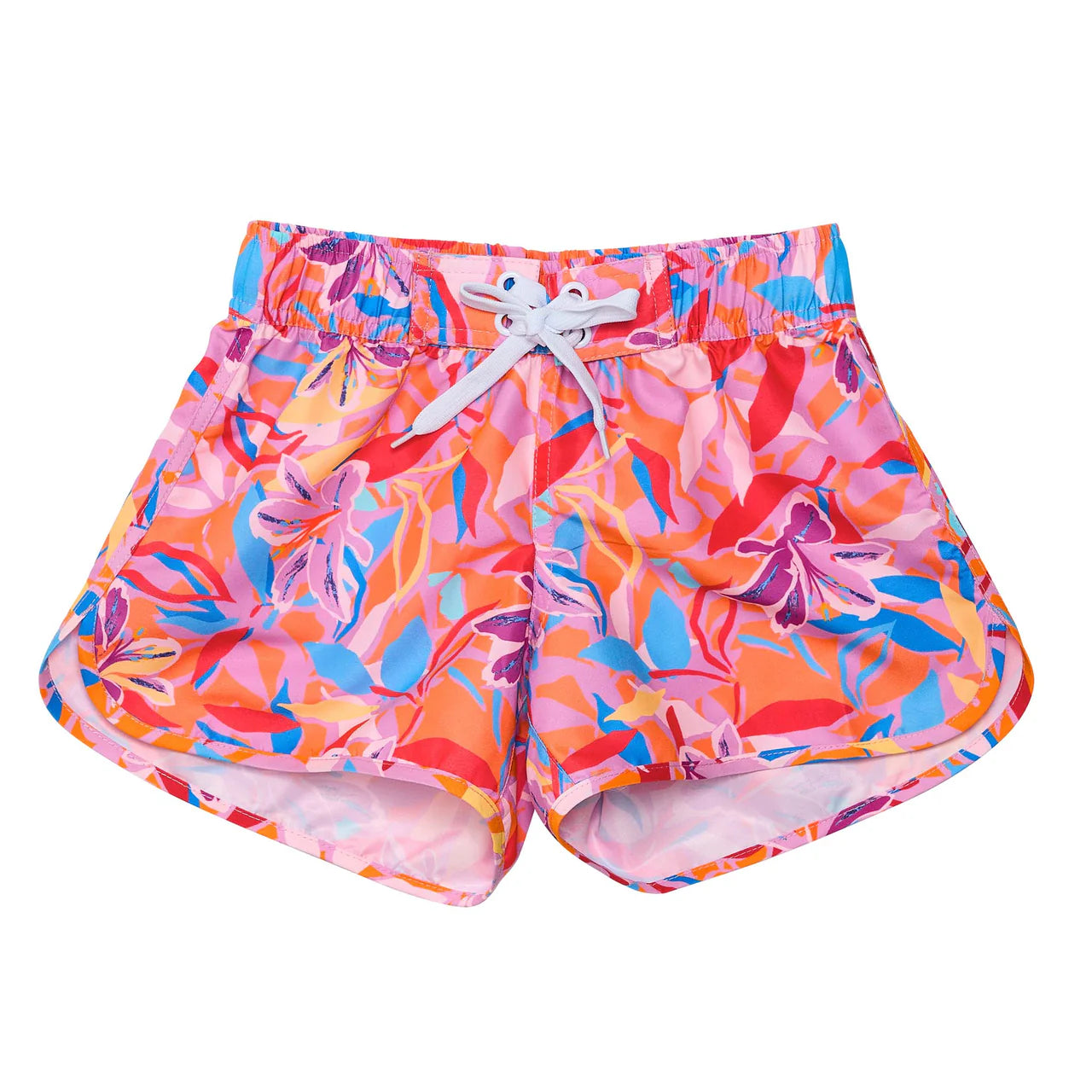 Snapperrock Girls Board Short BLOOMING SUNSET