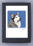 Paper Russells Dog Notecards HUSKY