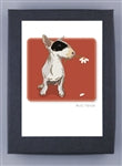 Paper Russells Dog Notecards BULL TERRIER