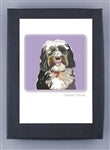 Paper Russells Dog Notecards TIBETAN TERRIER