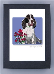 Paper Russell Dog Breed Notecards SPRINGER SPANIEL