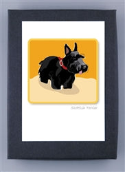 Paper Russells Dog Notecards SCOTTISH TERRIER 785