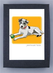 Paper Russells Dog Notecards JACK RUSSELL 847