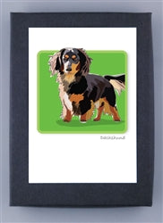 Paper Russells Dog Notecards DACHSHUND 288