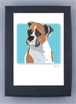 Paper Russells Dog Notecards BOXER 366