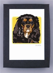 Paper Russells Dog Notecards CAVALIER 437