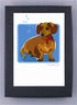 Paper Russells Dog Notecards DACHSHUND 440