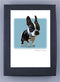 Paper Russells Dog Notecards BOSTON TERRIER 567