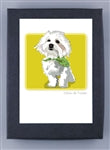 Paper Russells Dog Notecards COTON DE TULEAR 649