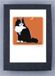 Paper Russells Cat Breed Notecards TUXEDO CAT