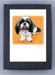 Paper Russells Dog Notecards SHIH TZU 760