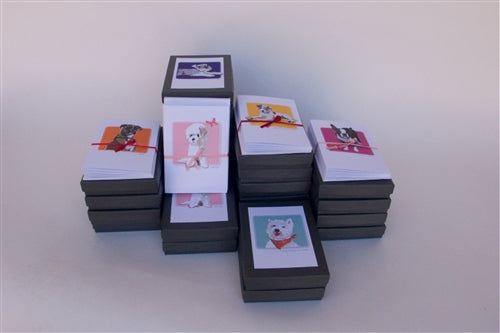 Paper Russells Dog Notecards CALICO CAT