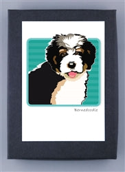Paper Russells Dog Notecards BERNEDOODLE