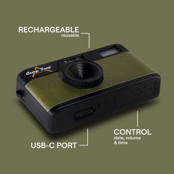Camp Snap Camera FOREST GREEN