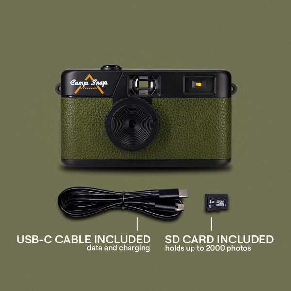 Camp Snap Camera FOREST GREEN