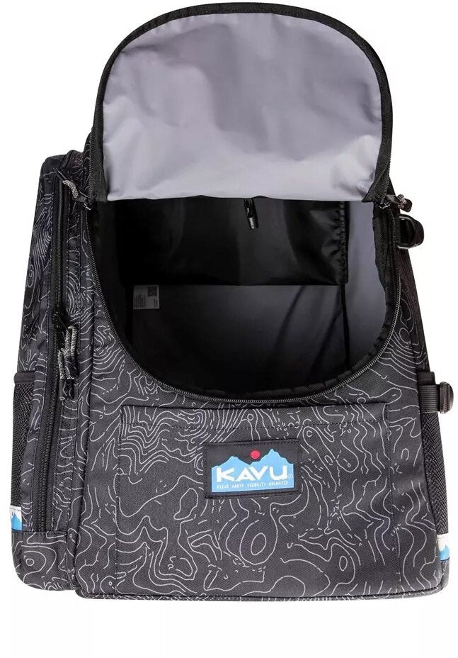 KAVU Pacific Rimshot Backpack BLACK TOPO