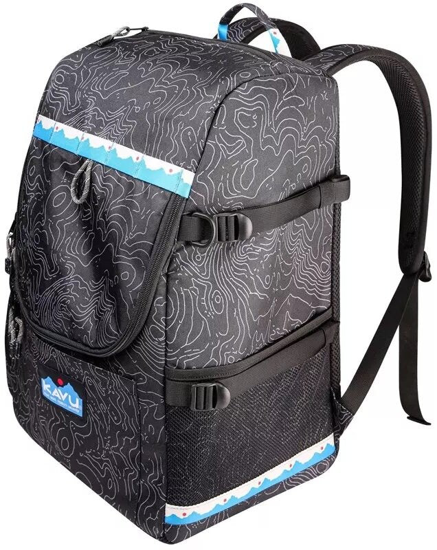 KAVU Pacific Rimshot Backpack BLACK TOPO