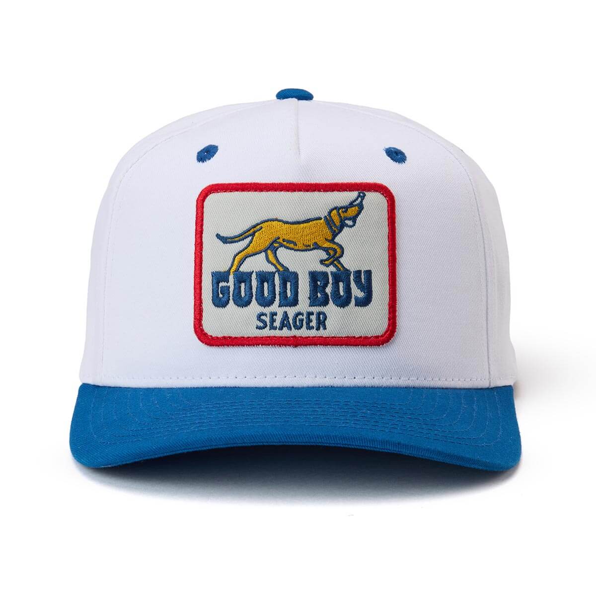Seager Good Boy Trucker CREAM/BLUE