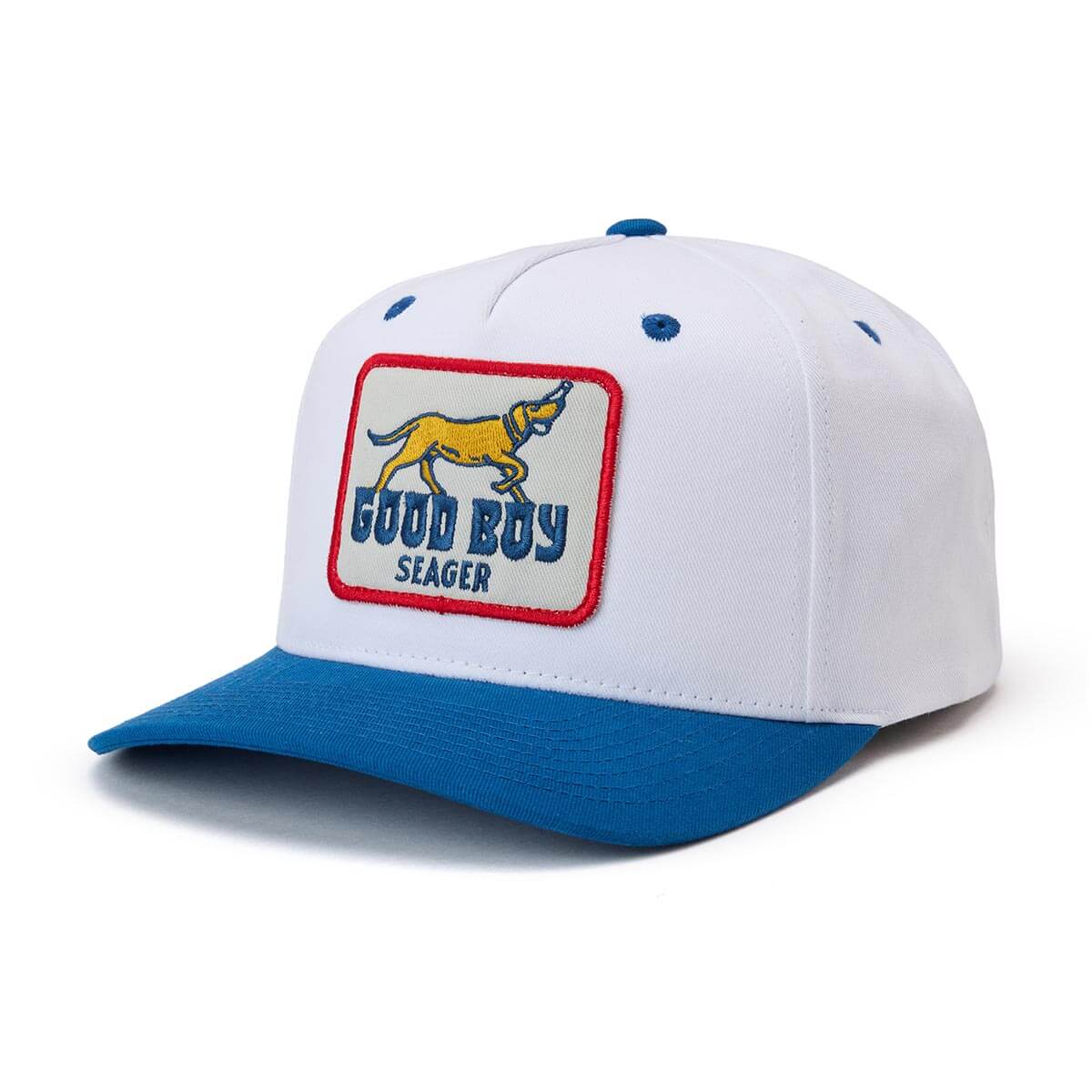 Seager Good Boy Trucker CREAM/BLUE