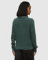 tentree W Highline Nep Crew Sweater FOREST PINE