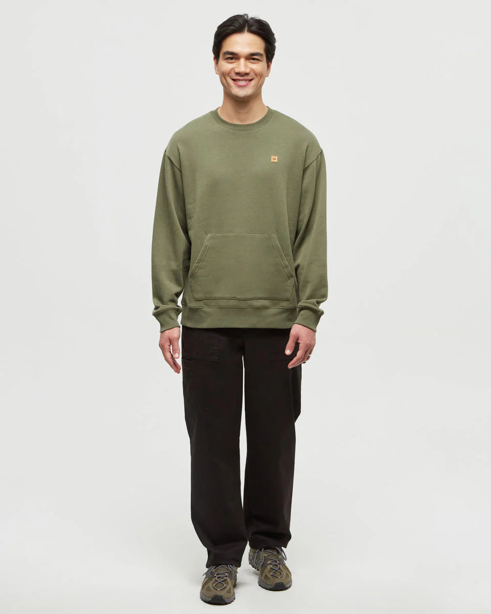 tentree M Turner Crew DEEP OLIVE