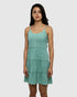 tentree W Fairweather Dress TURQUOISE SKY
