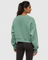 tentree W Bluffs Cropped Crew JADE