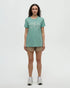 tentree W Summer Flora Tee TURQUOISE SKY/VINTAGE WHITE