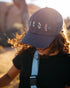 tentree Spring Floral Peak Hat GRAPHITE / LIGHT MOSS