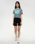 tentree W Seaforestation Crop Tee ANCHOR GREY